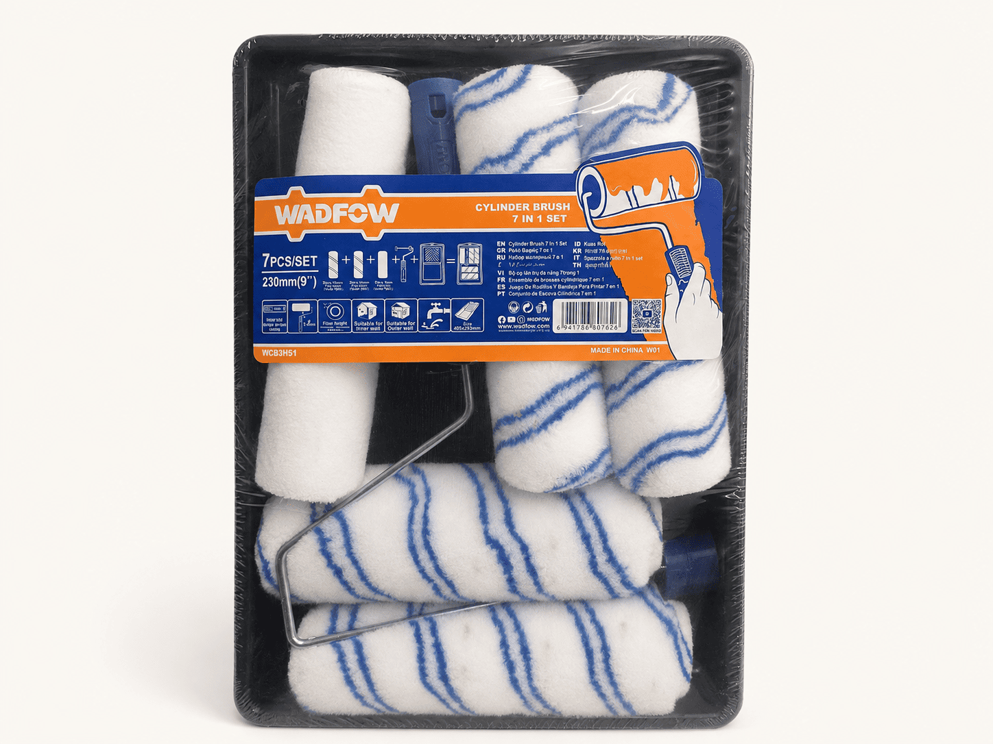 ENSSEMBLE ROULEAU 7 PCS WADFOW