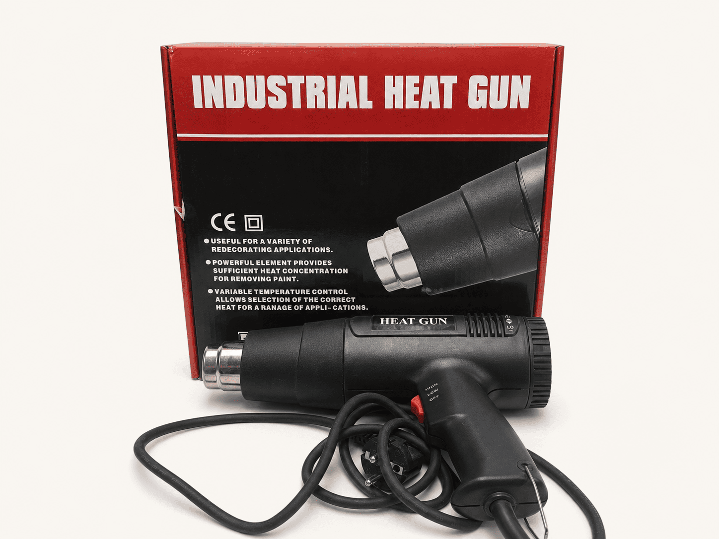 PISTOLET A AIR CHAUD/FROID A TEMPERATURE VARIABLE 2000W